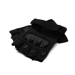 Перчатки тактические Oval Short укороченные Черный