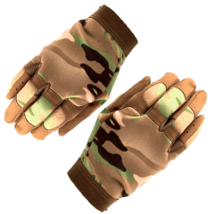 Перчатки тактические RusForce Grenadier полноразмерные Мультикам