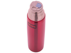 Термос для напитков THERMOS FBB-1000 Red 1L, нержавеющая сталь, клапан, крышка-чашка, красный