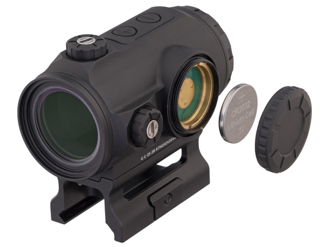 Прицел коллиматорный Gaut Tourmaline 1x25 Закрытый DOT 2 МOA на Weaver/Picatinny