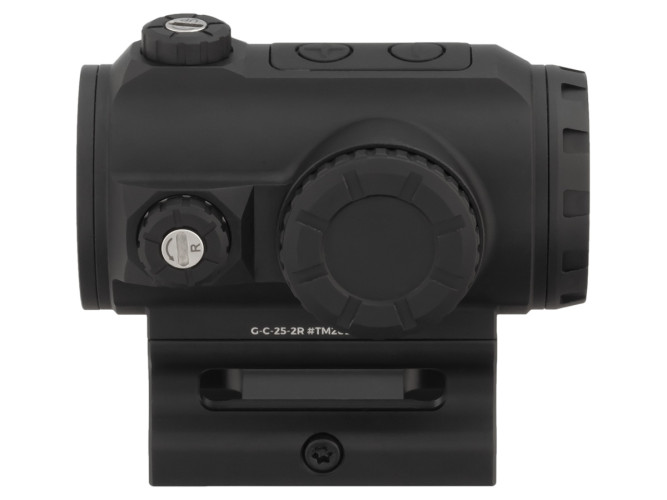 Прицел коллиматорный Gaut Tourmaline 1x25 Закрытый DOT 2 МOA на Weaver/Picatinny