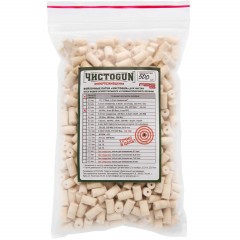 Патч войлочный для чистки оружия ЧИСТОGUN 7.0-500 диам. 7 мм Белый 500 шт