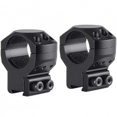 Кольца для прицела Hawke Tactical (24102) D=25.4 мм H=17 мм на Призму (9-11 мм) 2 шт | Высокий 2 шт