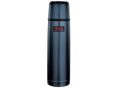 Термос для напитков THERMOS FBB-500 BC Midnight Blue 0.5L, нержавеющая сталь, клапан, крышка-чашка, синий "ночное небо"