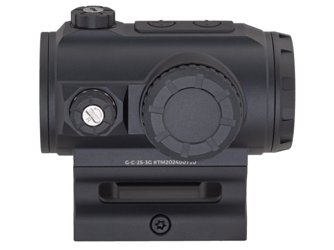 Прицел коллиматорный Gaut Tourmaline 1x25 Закрытый DOT 3 МOA на Weaver/Picatinny