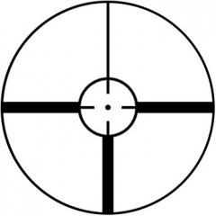 Прицел оптический ВОМЗ Пилад Р 4х32 МLD Сетка Точка / Подсветка цельнометаллический корпус