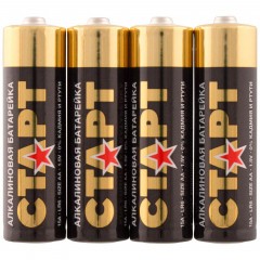 Батарейки алкалиновые Старт LR6-SH4 Тип LR6 (AA) 1.5V 4 шт