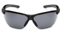 Очки баллистические стрелковые Pyramex Flex-Zone SB9220ST Anti-fog Тёмно-серые 23%