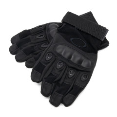 Перчатки тактические Oval полноразмерные Чёрный