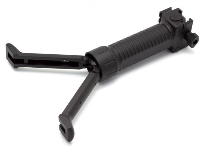 Рукоять-сошка тактическая Стикхант RUK-1 для оружия на планку Picatinny Черный