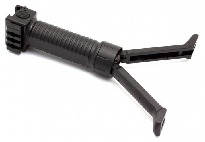 Рукоять-сошка тактическая Стикхант RUK-1 для оружия на планку Picatinny Черный