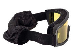 Очки-маска баллистические тактические ShotTime Puma, защитная, оправа чёрная, линза жёлтая