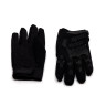 Перчатки тактические Outdoor Gloves Adventure полноразмерные прорезиненные Чёрный