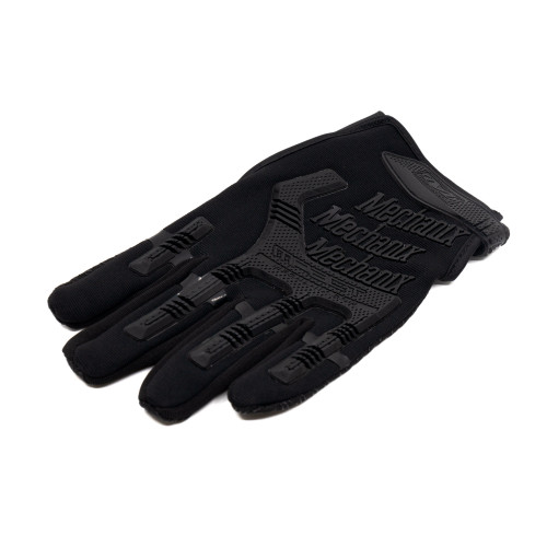 Перчатки тактические Outdoor Gloves Adventure полноразмерные прорезиненные Чёрный