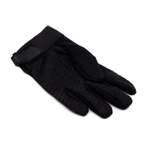 Перчатки тактические Outdoor Gloves Adventure полноразмерные прорезиненные Чёрный
