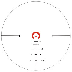 Прицел оптический Vector Optics Continental X6 1-6X28 IR FFP FP WP (SCFF-31) Сетка BDC & Wind