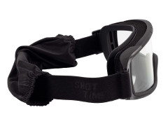 Очки-маска баллистические тактические ShotTime Puma, защитная, оправа чёрная, линза прозрачная