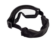 Очки-маска баллистические тактические ShotTime Puma, защитная, оправа чёрная, линза прозрачная