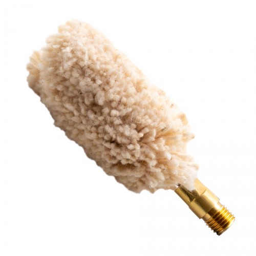 Ерш пуховка для чистки оружия Pro Shot MP12 для 10, 12, 16 калибра Папа 5/16-27 Хлопок