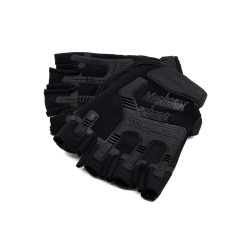 Перчатки тактические Outdoor Gloves Adventure укороченные прорезиненные Чёрный