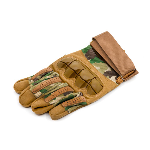 Перчатки тактические Стикхант Marine полноразмерные I-Touch Мультикам