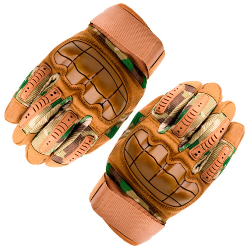 Перчатки тактические Стикхант Marine полноразмерные I-Touch Мультикам