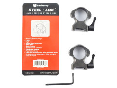 Кольца Nikko Stirling Diamond QR, быстросъемные на Weaver, 25.4мм, высокие, 2 винта, сталь