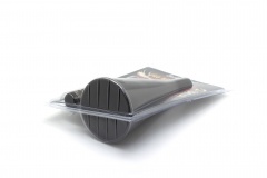 Манок духовой на лося с рупором Buck Expert 69-T с обучающим пособием пластик Чёрный