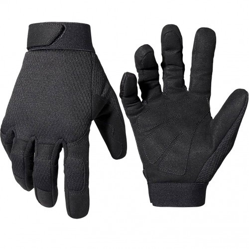 Перчатки тактические RusForce Grenadier полноразмерные Чёрный