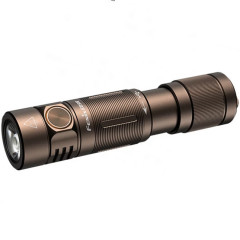 Фонарь-брелок Fenix E05R Свет - Белый (Холодный) 400 lm 64 м Коричневый