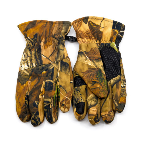 Перчатки Стикхант Хантер демисезонные непромокаемые полноразмерные Осенний лес