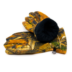 Перчатки Стикхант Хантер демисезонные непромокаемые полноразмерные Осенний лес