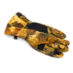 Перчатки Стикхант Хантер демисезонные непромокаемые полноразмерные Осенний лес