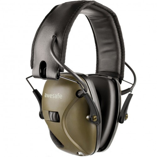Наушники активные стрелковые Awesafe GF01G 22-82 ДБ Хаки