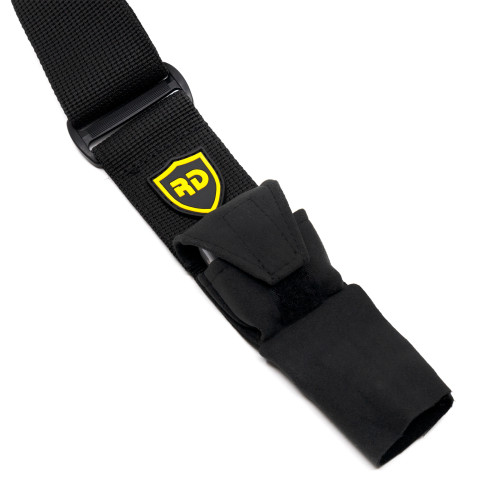 Ремень RUS Defense тактический двухточечный с двумя быстросъемными антабками R-3F, черный