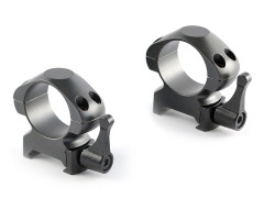 Кольца Nikko Stirling Diamond QR, быстросъемные на Weaver, 25.4мм, средние, 2 винта, сталь