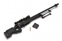 Модель сувенирная в виде оружия Microgun LAWP Снайперская винтовка Черная