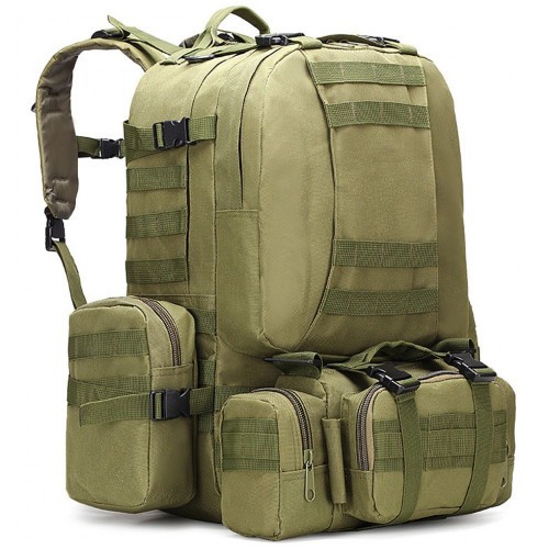 Рюкзак рейдовый RusForce Climbing Army 50L Зелёный