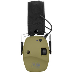 Наушники активные стрелковые ShotTime 30 BT с поролоновыми амбушюрами 22-82 ДБ Зелёный