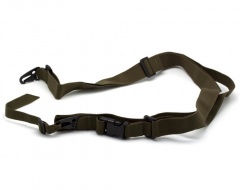 Ремень оружейный PMX Tactical PMX-13 на 3-х точечный с амортизатором Хаки