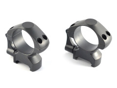 Кольца Nikko Stirling Diamond QR, быстросъемные на Weaver, 30мм, высокие, 4 винта, сталь