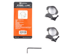 Кольца Nikko Stirling Diamond QR, быстросъемные на Weaver, 30мм, высокие, 4 винта, сталь