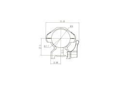 Кольца Nikko Stirling Diamond QR, быстросъемные на Weaver, 30мм, высокие, 4 винта, сталь