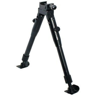 Сошки телескопические Leapers UTG TL-BP69ST быстросъемные на Антабку / Picatinny 23 - 28 см