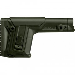 Приклад телескопический Fab Defense RAPS со встроенным упором Зелёный