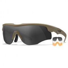 Очки баллистические стрелковые Wiley X Rogue 2862DK Прозрачные 90%|Серые 15%|Рыжие 60%