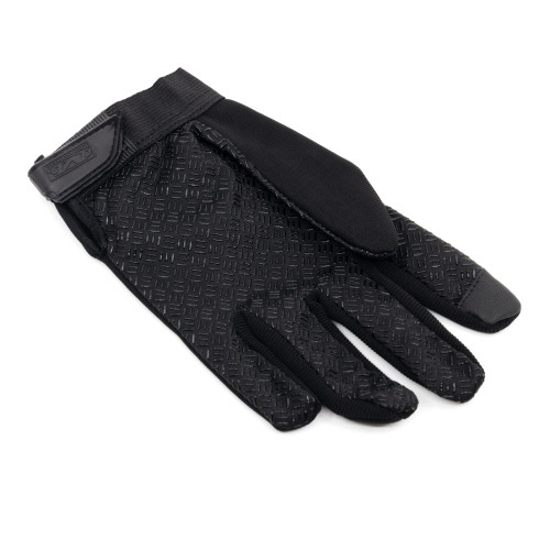 Перчатки тактические Oval RX полноразмерные прорезиненные Чёрный