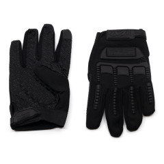 Перчатки тактические Oval RX полноразмерные прорезиненные Чёрный