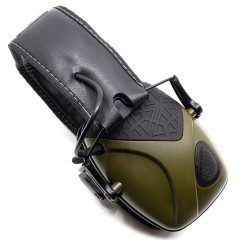 Наушники активные стрелковые Awesafe GF01LG 22-82 ДБ с чехлом Хаки