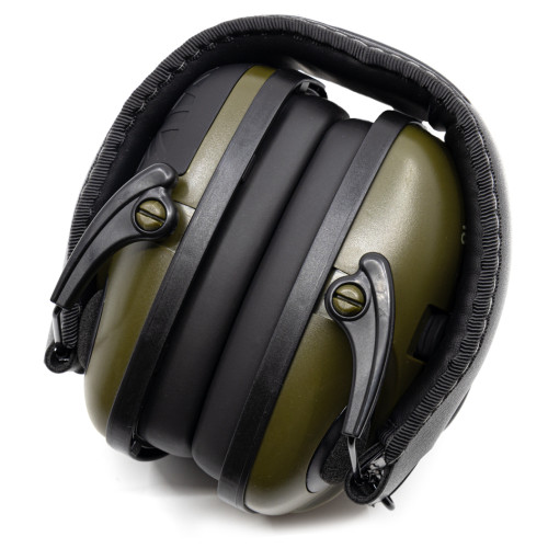 Наушники активные стрелковые Awesafe GF01LG 22-82 ДБ с чехлом Хаки